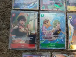 Lot Of 11 One Piece TCG English Alt Art And SEC Cards - Image 4