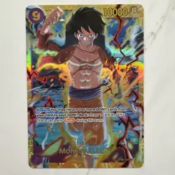 Monkey D. Luffy OP09-119 Secret Rare SEC Emperors New World One Piece English - Image 1
