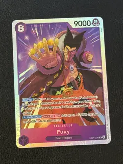 Foxy Eb04-036 SR One Piece Card Game English Near Mint - Image 1