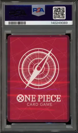 One Piece CCG Shanks 2nd Anniversary Set OP09-001 PSA 10 Gem Mint - Image 2