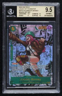 2025 One Piece Legacy of the Master SEC Star Jewelry Bonney (Manga Art) BGS 9.5 - Image 1