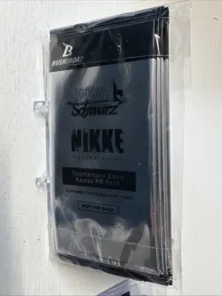 ENGLISH WEISS Nikke Tournament Store Assist PR Pack X8 SEALED - Image 2