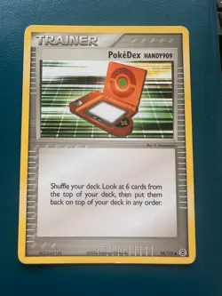 Pokedex HANDY 909 96/112 FireRed & LeafGreen Pokemon Card - Image 1