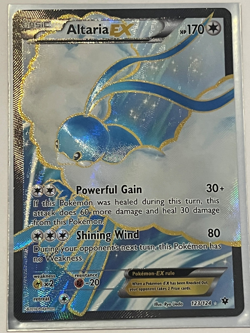 Pokemon TCG Altaria-EX Full Art Holo Card 123/124 Ultra Rare - Image 1