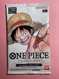 One Piece Card Game Promo Pack ENGLISH Promotion Pack 2022 - Image 1