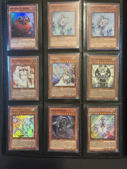 Yu-Gi-Oh! TCG - Lot of 200+ Cards w/binder - LP to MP condition - See pictures - Image 2
