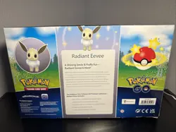 Pokemon Radiant Eevee Premium Collection Box 8 Booster Packs Promo Card English - Image 2