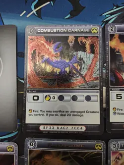 Chaotic TCG Complete Rare Attack Lot Alliances Unraveled 14 Cards - Image 4