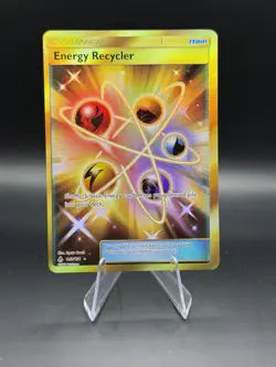 Energy Recycler 143/131 Secret Rare Sm-Forbidden Light Holo LP/MP Pokemon Card - Image 1