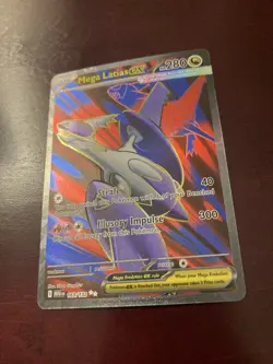 Mega Latias EX 163/132 Mega Evolution Full Art Ultra Rare Pokemon TCG Card - Image 2