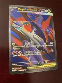 Mega Latias EX 163/132 Mega Evolution Full Art Ultra Rare Pokemon TCG Card - Image 3