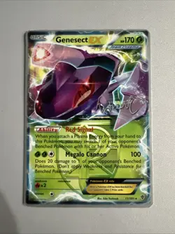 Genesect EX 11/101 Holo Rare World Championships 2014 Pokemon Card TCG - Image 1