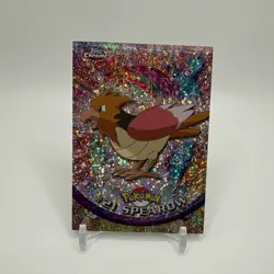 Spearow #21 (Topps Chrome Series 1) Holo Pokemon Card SPARKLE - Missing - Image 3