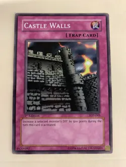 Yu-Gi-Oh! Castle Walls Pegasus Starter Deck Common Card 1st Edition SDP-043 MP - Image 1