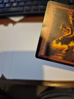 1x MTG Card Pyrohemia HP/ bent x1 - Image 3