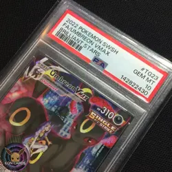 Umbreon VMAX FULL ART TG23/TG30 (PSA 10 GEM MINT) Brilliant Stars Pokemon Cards - Image 3