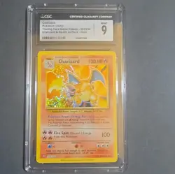 Pokemon TCG Charizard Holo Trading Card Game Classic 003/034 2023 CGC 9 - Image 1