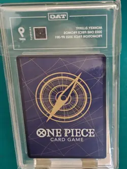 🔥 2022 One Piece Card Game Promo Monkey D. Luffy #P-001 Graded 9 MINT 💎 📈 - Image 2