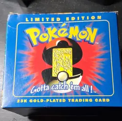 Burger King Pokemon Charizard 23K Gold-Plated Trading Card English - Image 2