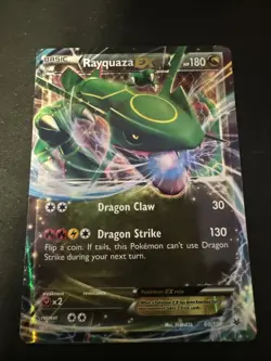 Pokemon TCG Rayquaza EX 60/108 XY Roaring Skies Ultra Rare Card - Image 2