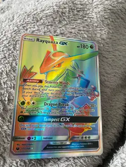 Rainbow Rayquaza GX pokemon card 2018 - Image 1