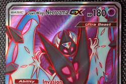 2018 Dawn Wings Necrozma GX 143/156 SM Ultra Prism Full Art Pokemon TCG Card - Image 3