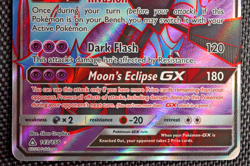 2018 Dawn Wings Necrozma GX 143/156 SM Ultra Prism Full Art Pokemon TCG Card - Image 4