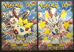 TOGEPI X TOGETIC - POKEMON JOHTO CARDS TOP POKEDEX CCG FOIL - Image 1