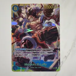 Monkey.D.Luffy OP11-118 SEC - One Piece TCG - English Card Near Mint Secret Rare - Image 1