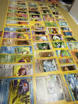 Collection Bulk Lot 500+ Pokemon Cards ALL Vintage WOTC Rares 1st Edition Played - Image 3