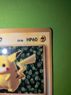 Japanese Pokemon Card Ivy Pikachu No. 025 Glossy Ken Sugimori Error Promo HP - Image 4