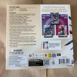 Bandai Gundam Card Game - Starter Deck 09: Destiny Ignition (ST09) Ultimate Deck - Image 2