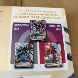 Bandai Gundam Card Game - Starter Deck 09: Destiny Ignition (ST09) Ultimate Deck - Image 3
