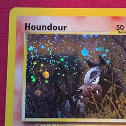 Pokemon Houndour 5/75 Neo Discovery Holo Rare 50 HP English Card - Image 2