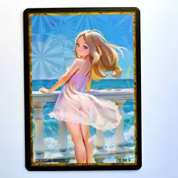 SERENA Waifu Anime Card LIMITED 1/1 Custom TCG Holo Goddess Story ACG T15549 - Image 1