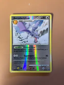 AERODACTYL LV. 44 MAJESTIC DAWN 15/100 REVERSE HOLO POKEMON CARD - Image 1