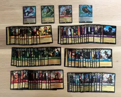 Lorcana Wilds Unknown - Lot of 106 Cold Foil Cards (plus 3 Legendary 1 Epic) - Image 1