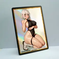 ADEPTA SORORITAS Waifu Anime Card LIMITED 1/1 Custom TCG Holo T15987 - Image 2
