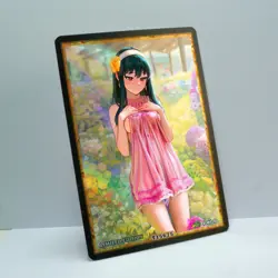 YOR FORGER Waifu Anime Card LIMITED 1/1 Custom TCG Holo T15675 - Image 2