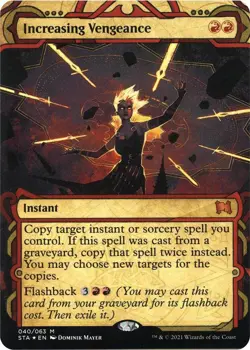 Increasing Vengeance (Foil Etched) 40 Mythic Strixhaven: Mystical Archives NM - Image 1