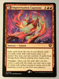 MTG / Improvisation Capstone / SOS / #120 / Regular / Mythic / NM - Image 1