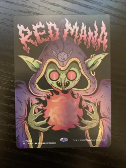 Red Mana 7082 Secret Lair Drop Goblin Storm Commander Deck Foil MTG SLD EN NM - Image 1
