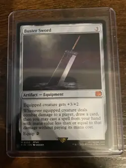 Buster Sword Final Fantasy Regular - Image 1