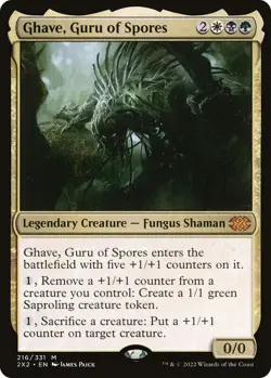 Ghave, Guru of Spores 216 Mythic Double Masters 2022 Near Mint - Image 1