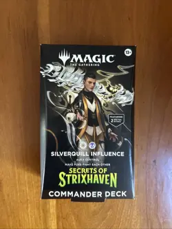 MTG Secrets of Strixhaven Silverquill Influence Commander Precon Deck Sealed - Image 1