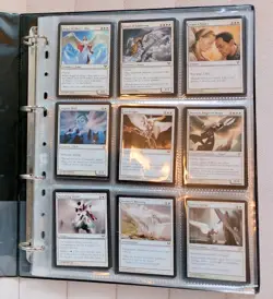 Magic The Gathering MTG Avacyn Restored Full Complete Set In Binder - Image 1