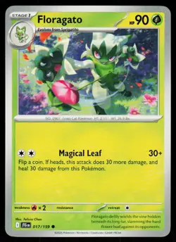 Floragato 017/159 Common Journey Together Pokemon Near Mint - Image 1