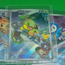 Sinnoh Starters First Partner Illustration Collection Gen 4 Pokemon TCG NM/Mint - Image 4