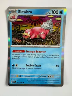 SLOWBRO 043/198 SCARLET & VIOLET RARE POKEMON HOLO NM/M SHINJI KANDA - Image 1