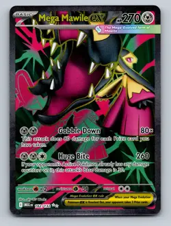 Pokemon TCG Mega Mawile ex Holo Ultra Rare ME01: Mega Evolution 162/132 - Image 1